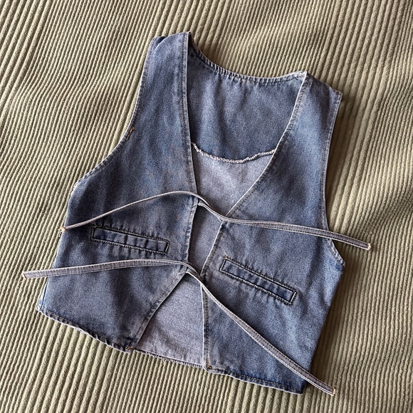 Tops - Denim vest